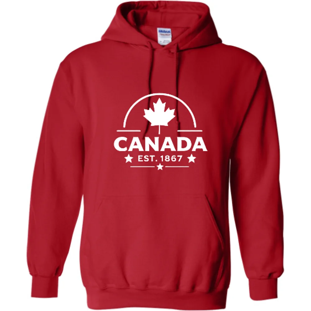 Canada Heritage Hoodie โ Red โ primary view